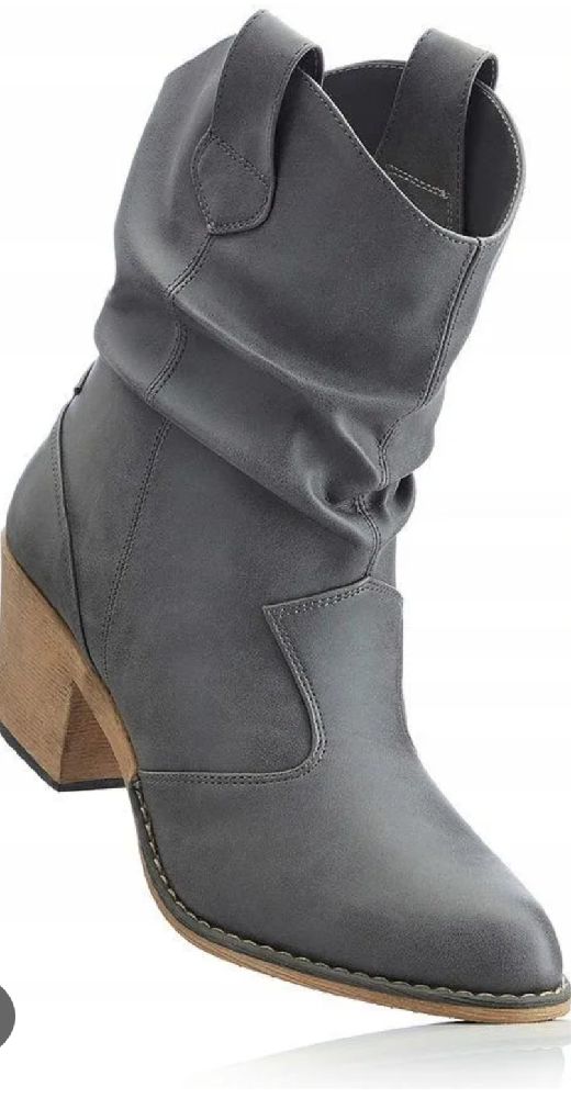 Bottines en similicuir rockstar 
