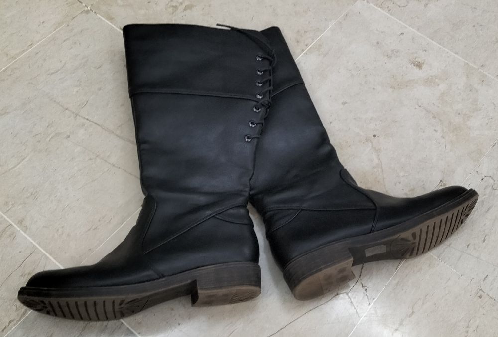 Bottes en cuir 