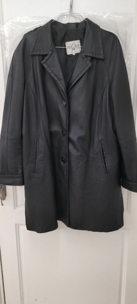 Veste cuir vintage 