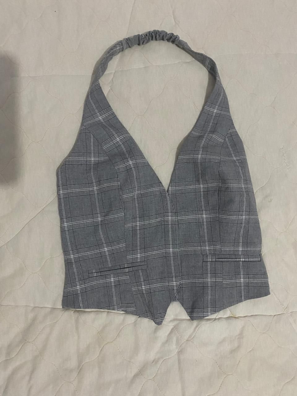 Neck Crop vest