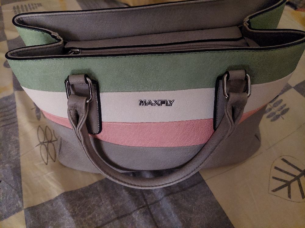 Sac MAXFLY coulejr sayefi avec sac mango beige cadeau