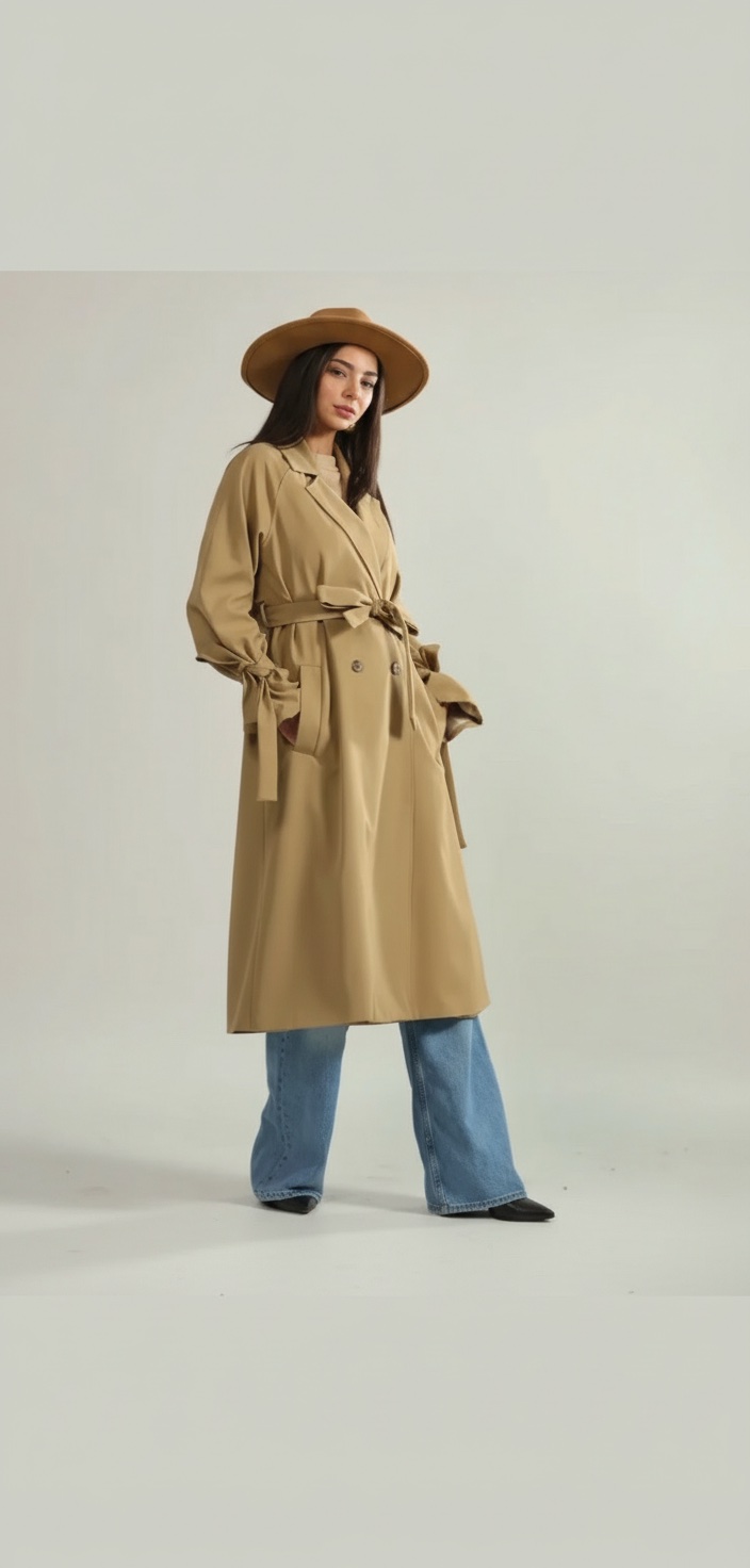 Trench coat beige