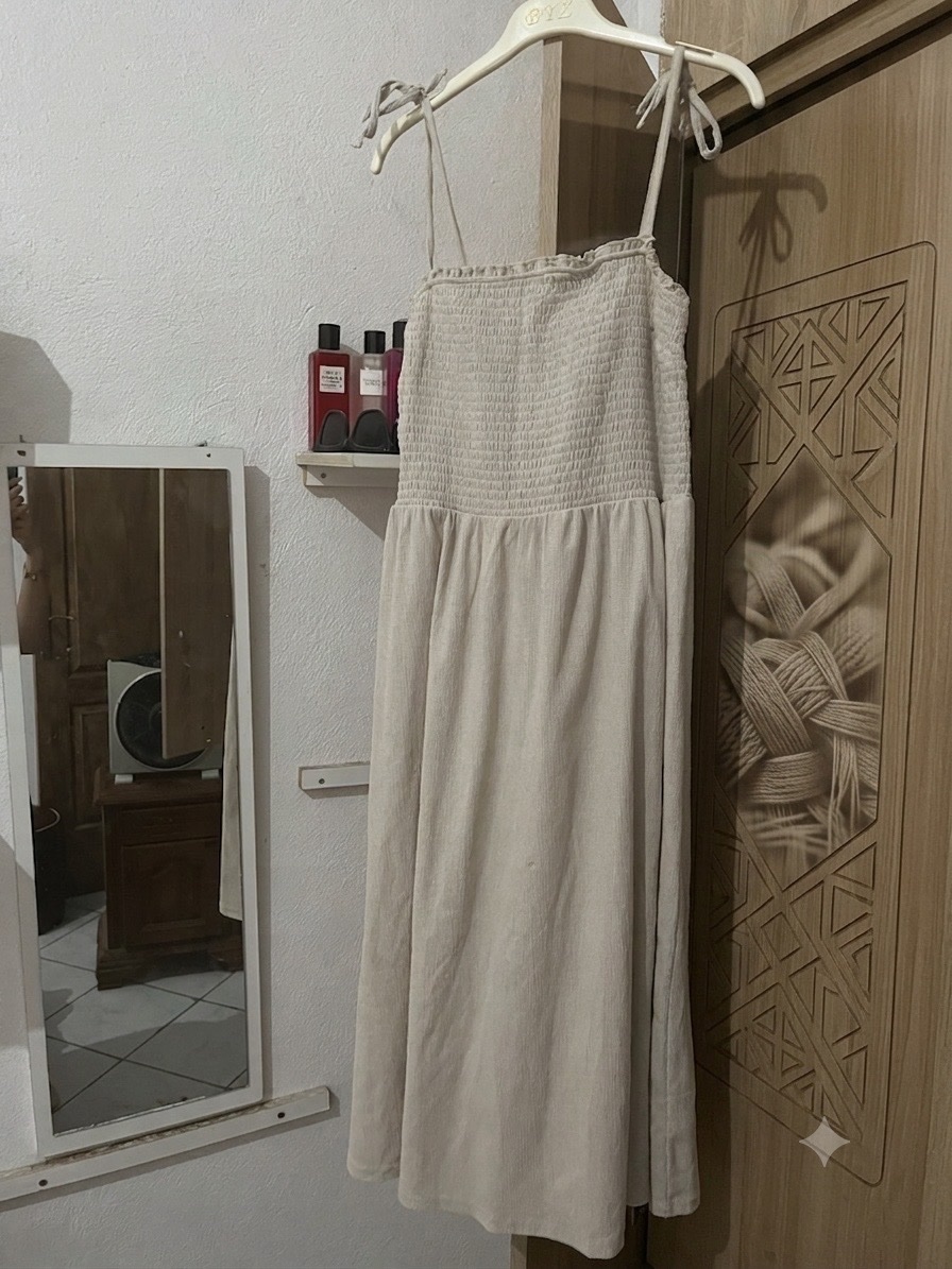 Robe beige