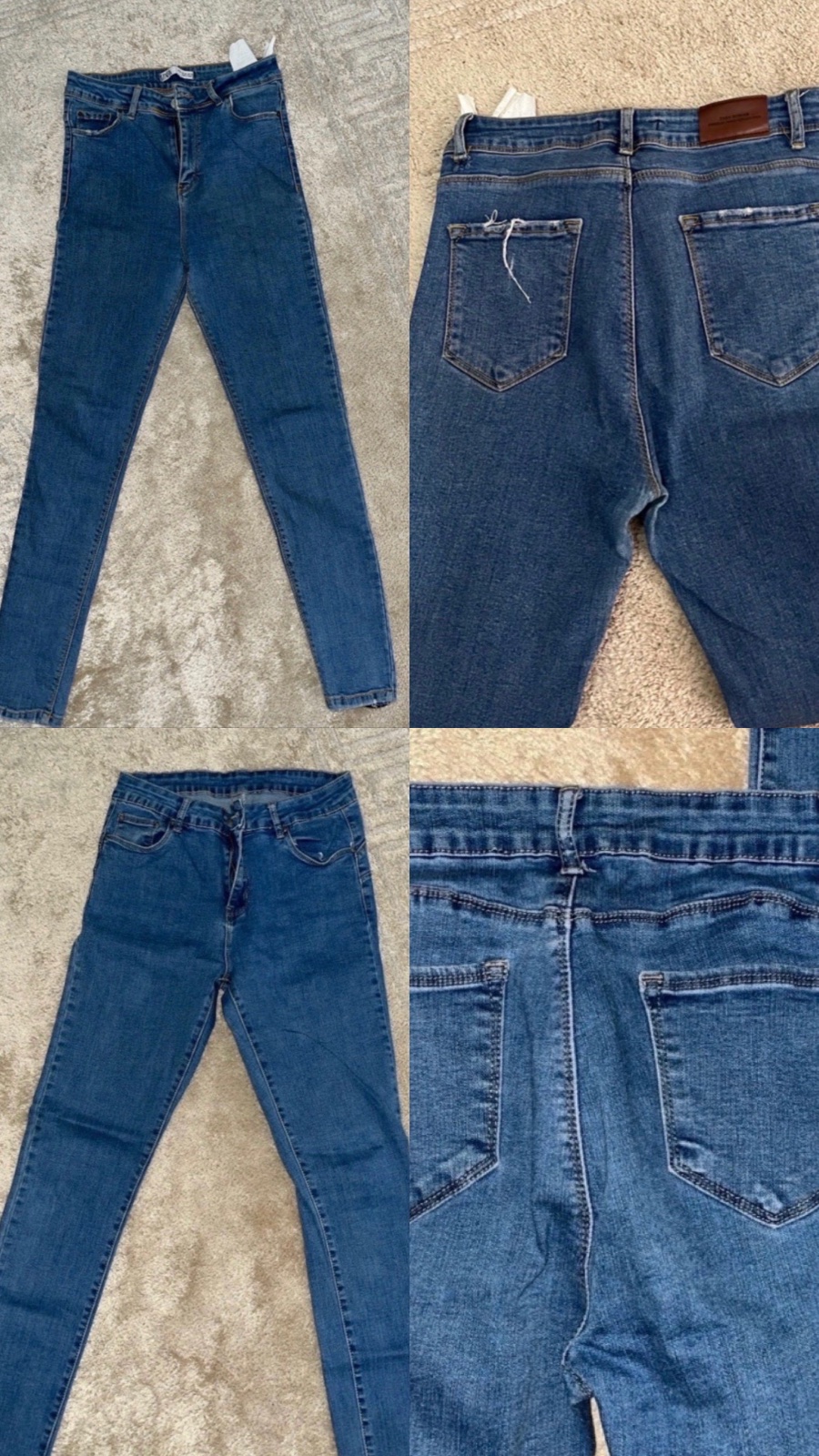 2 Pantalon zara