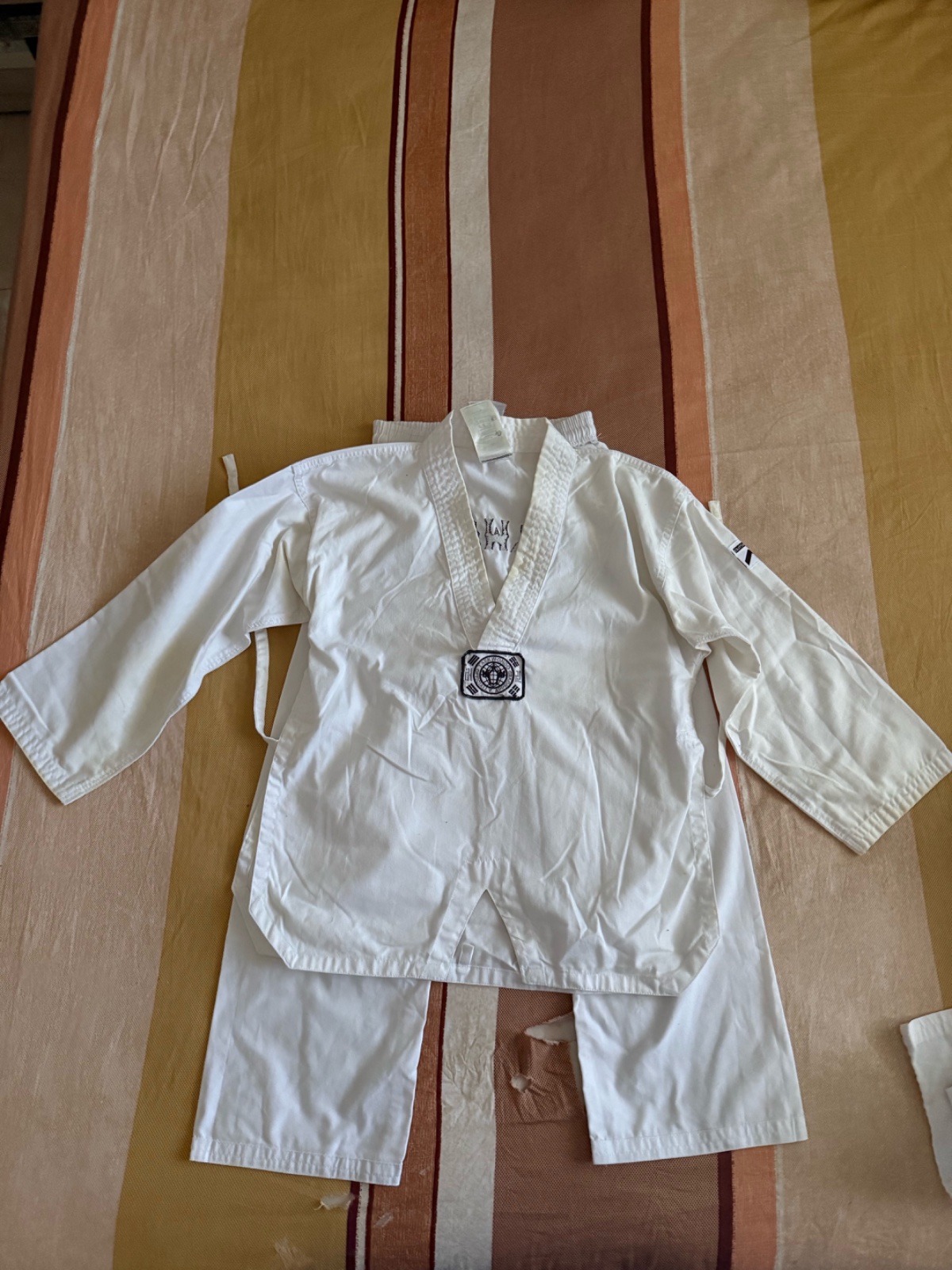 Tenue taekwondo blanc pour enfant