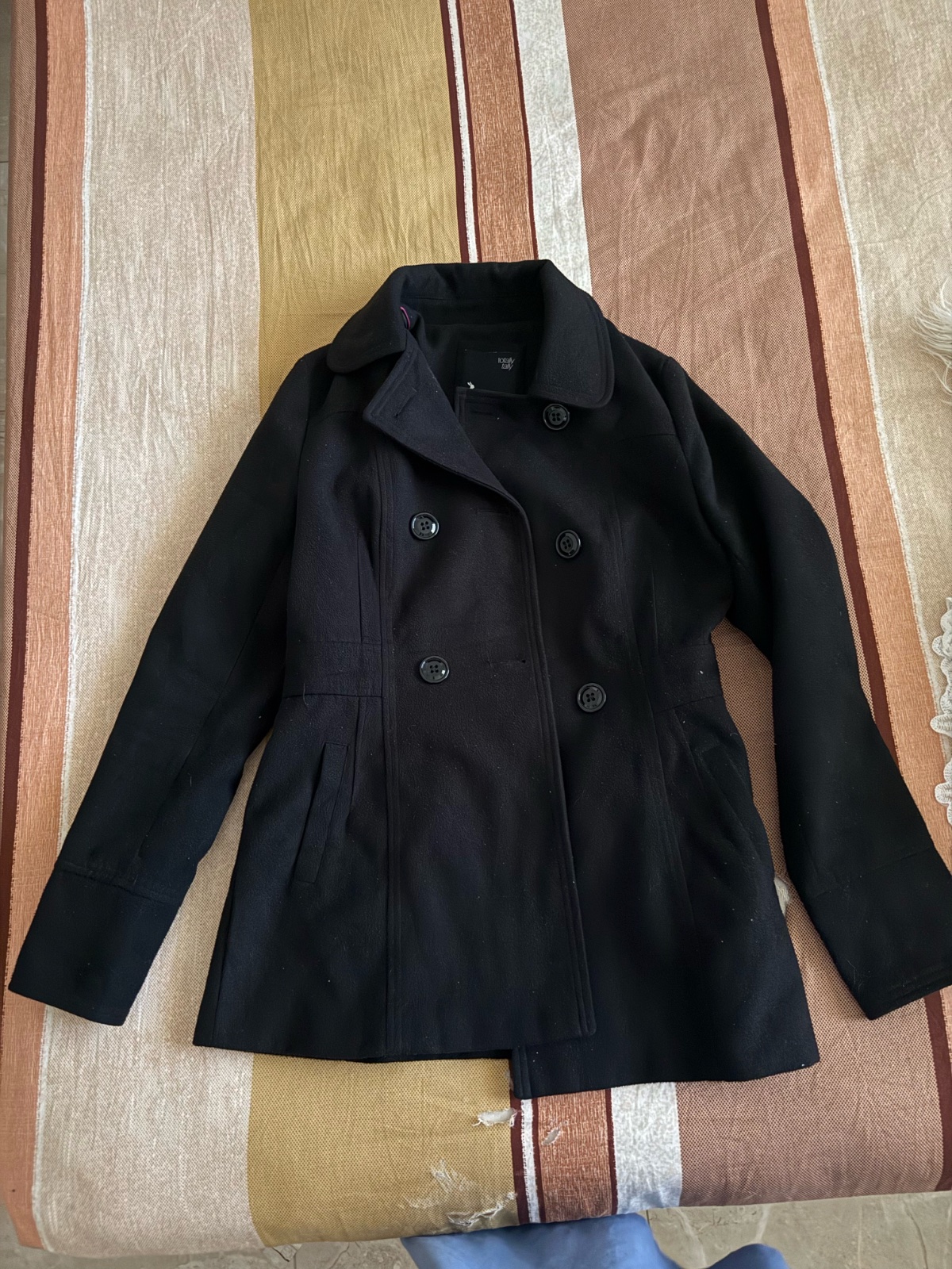 Trench coat noir