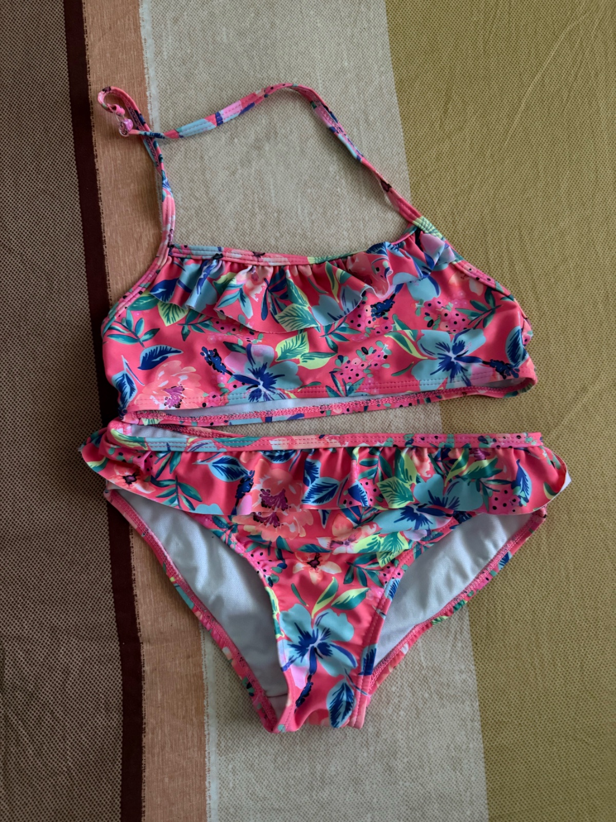 Maillot de bain deux pièces pour enfant multicolore