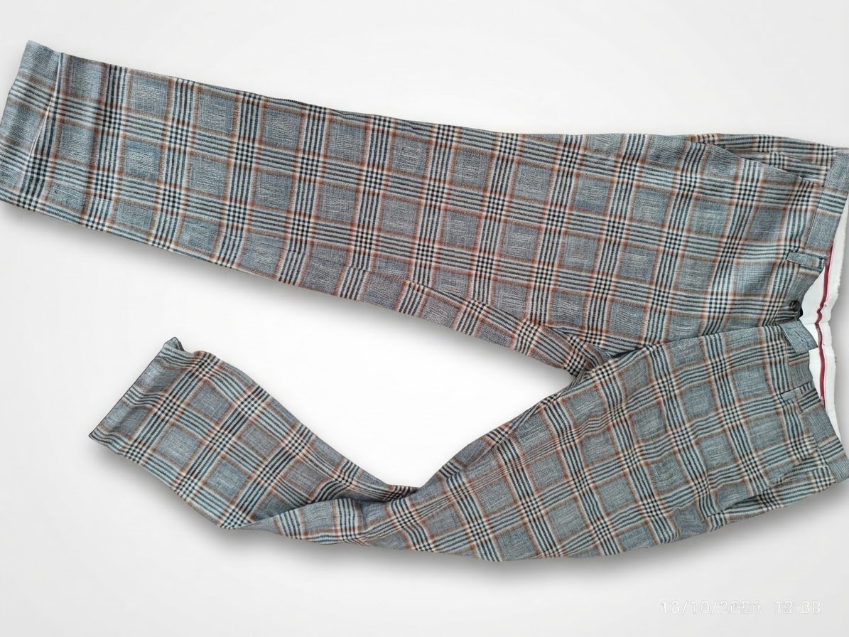 Pantalon à carreaux 
