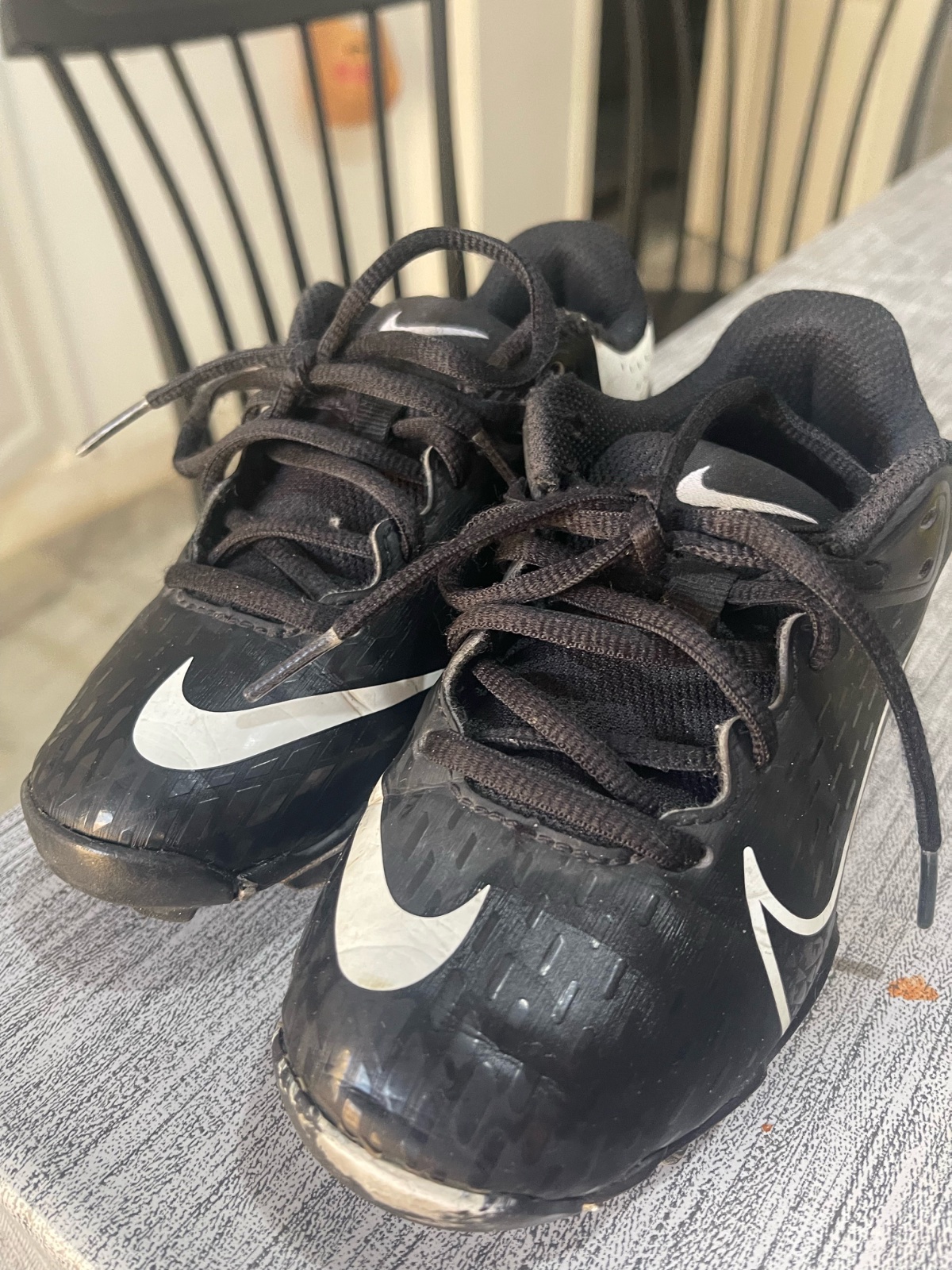 Des crampons nike 