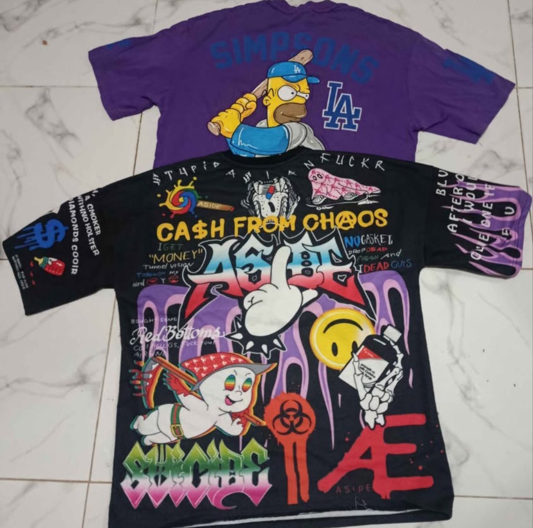 2 t-shirt oversized M 