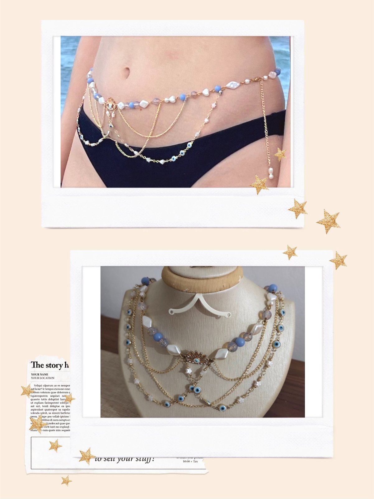 Waist chain/collier