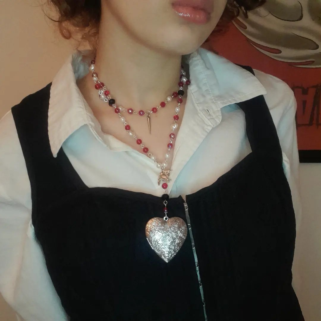 Collier gothique/gothic necklace/jewelry