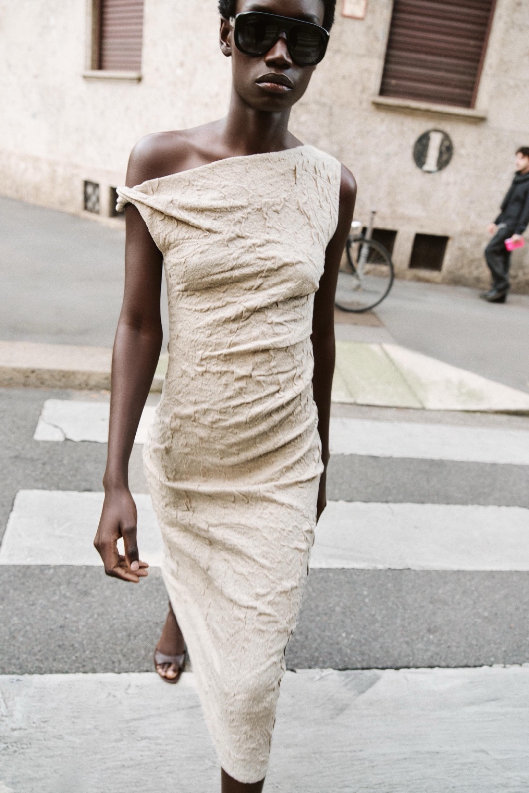 Robe blanc cassé