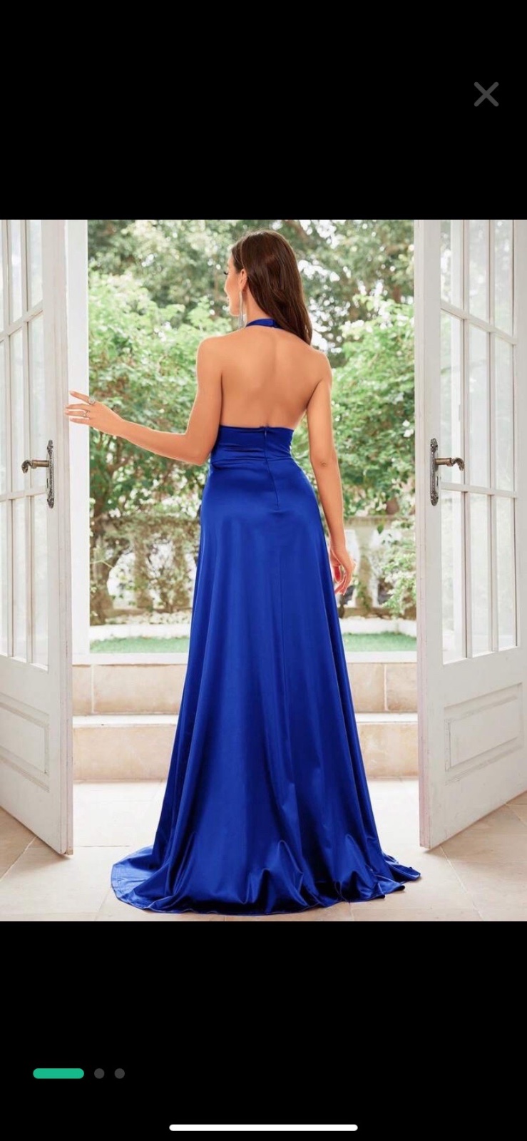 Robe bleu 