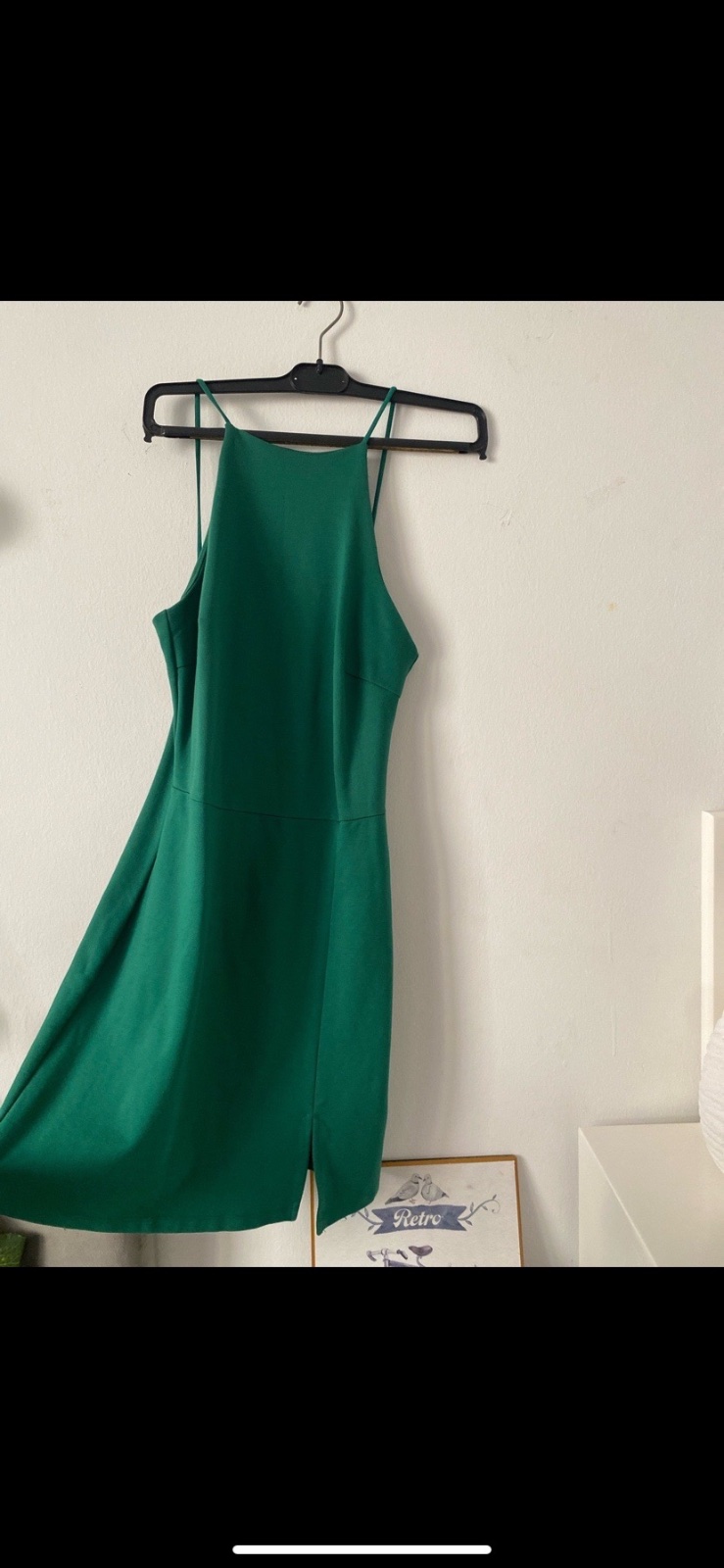 Robe verte tres jolie