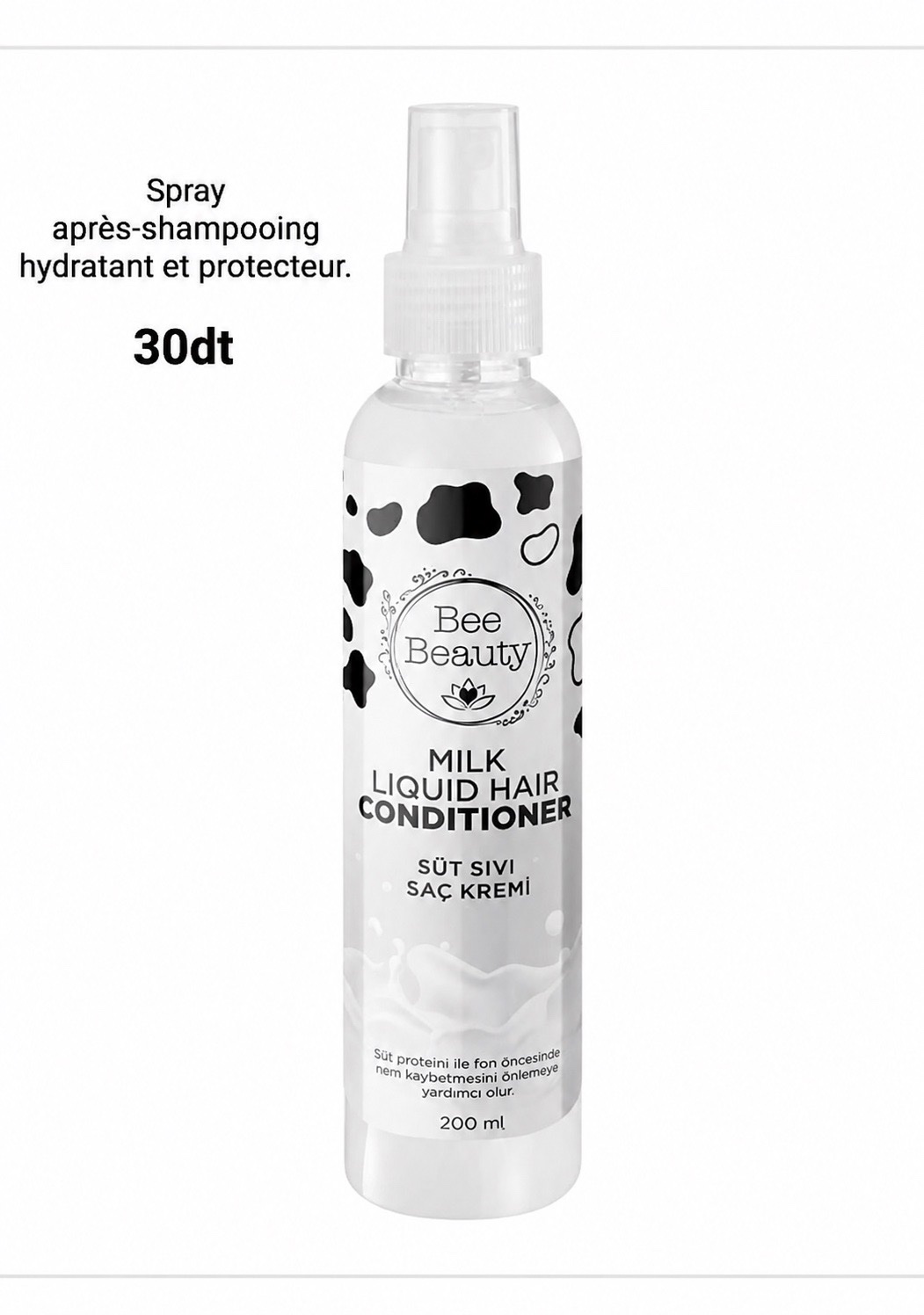 Milk liquid hair condtioner