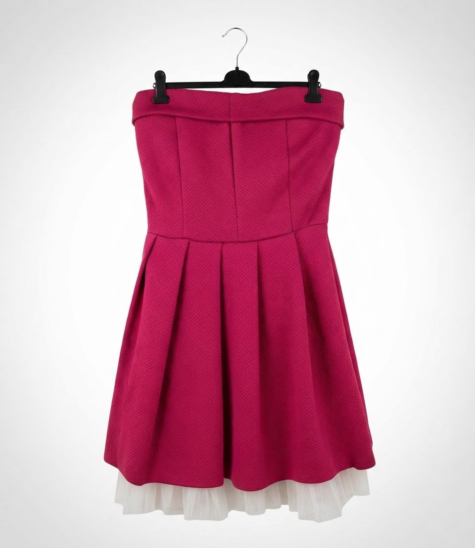 Robe rose fushia 