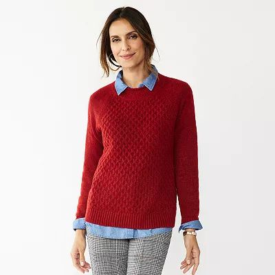 Pull en laine texturé à col roulé