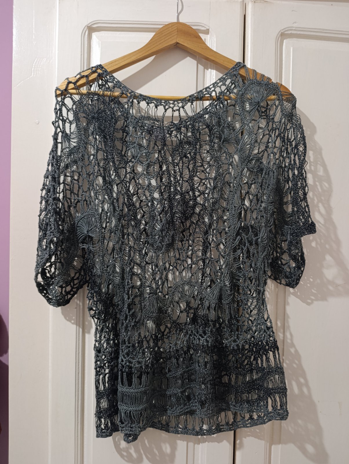 Top en crochet 