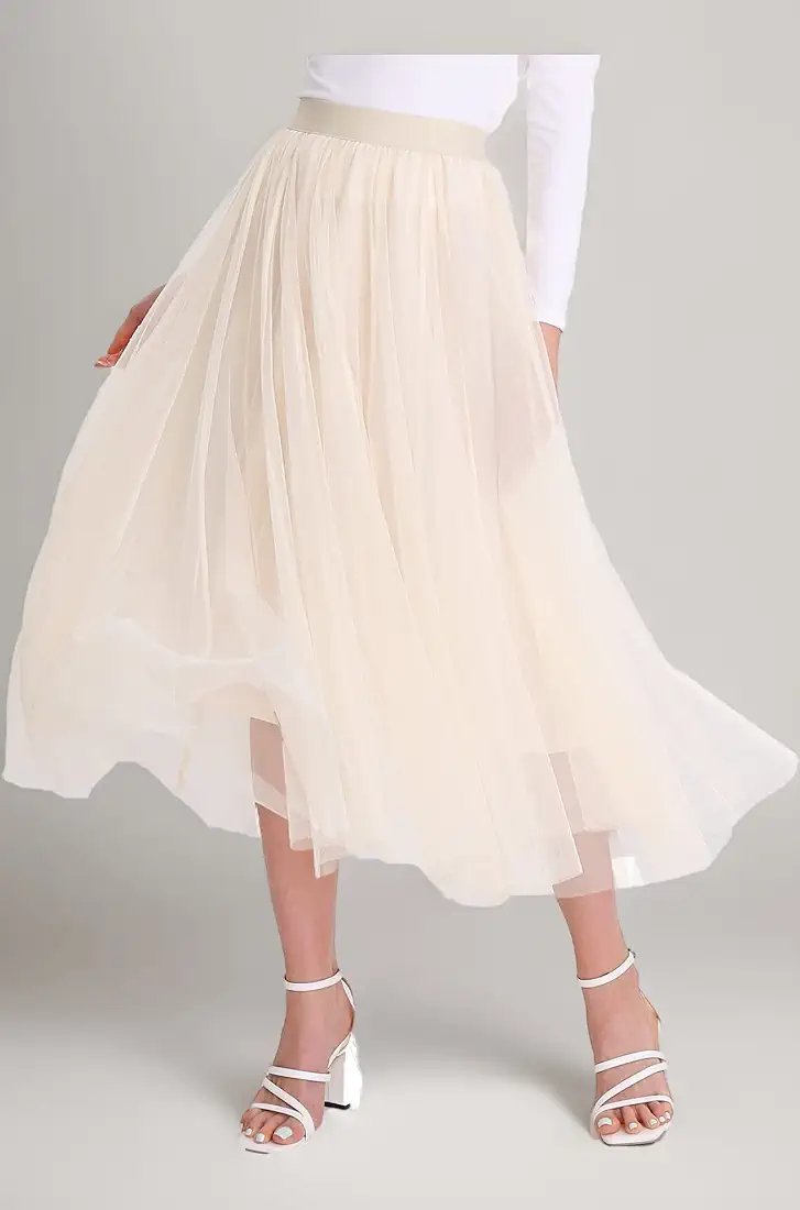 Jupe en tulle 