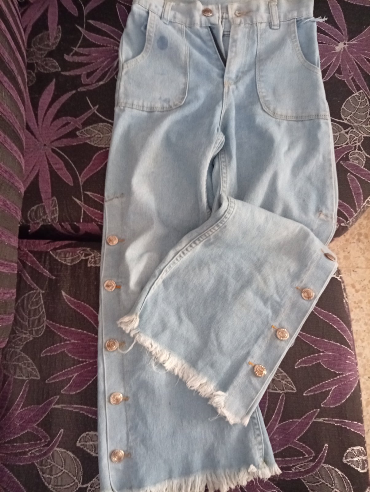 Pantalon bleu 