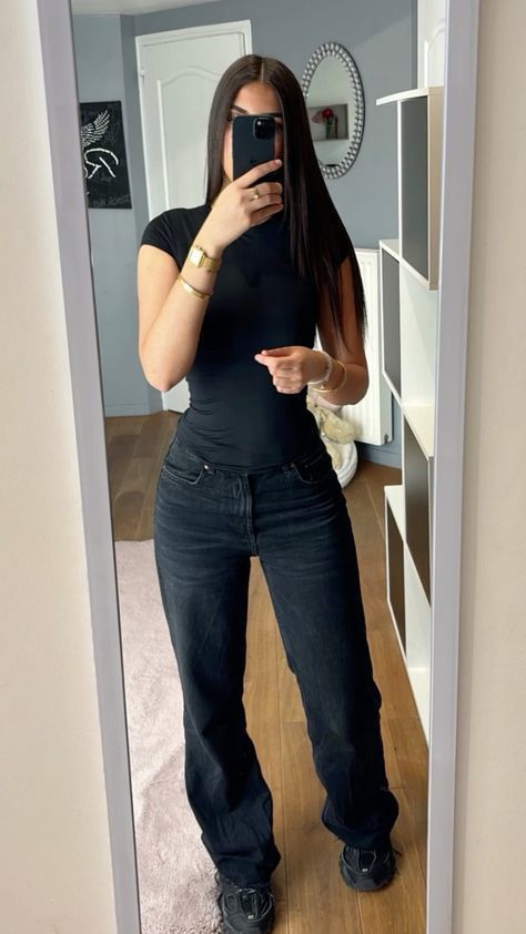 Pantaloon taille haute noir