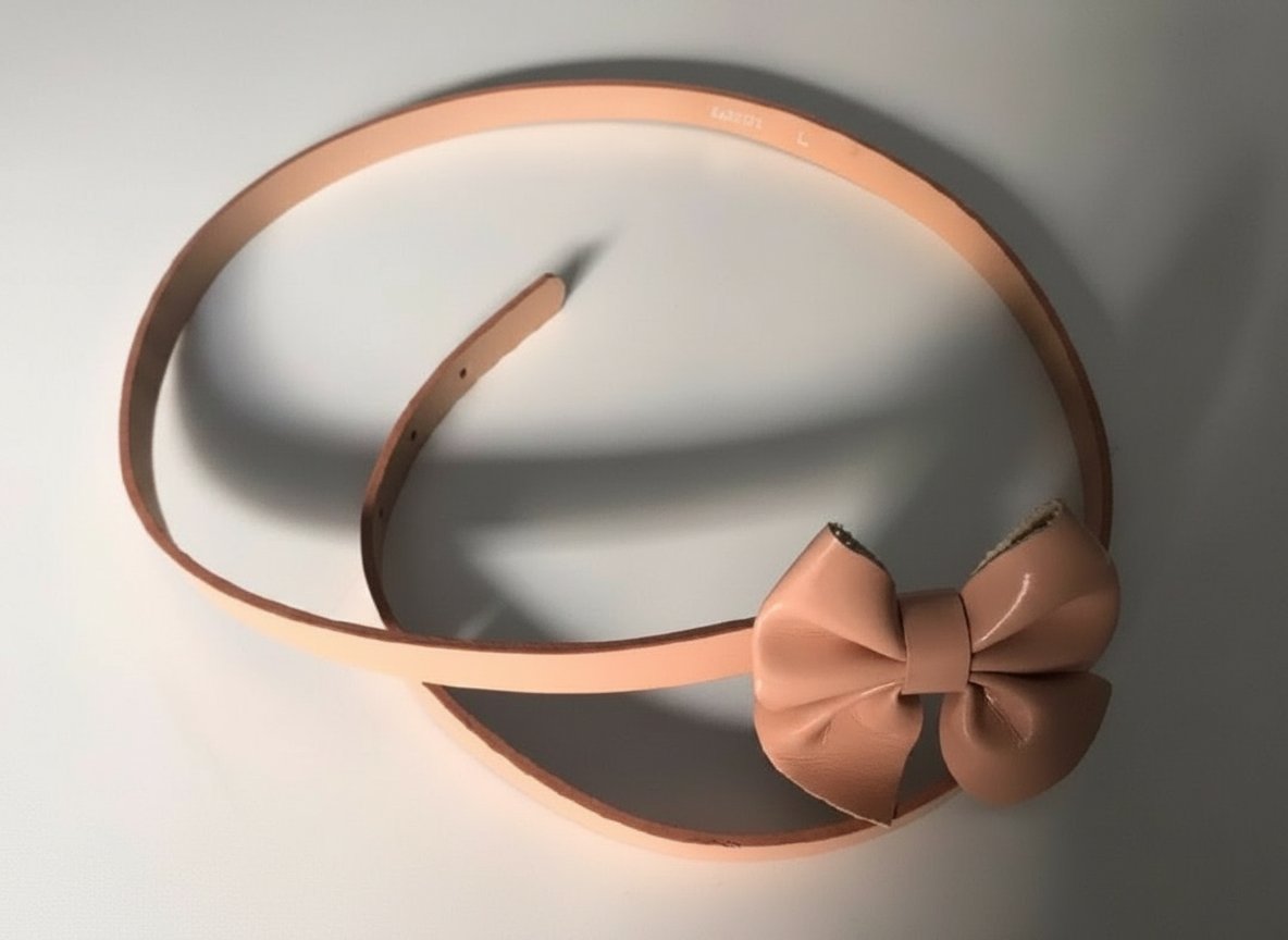 Ceinture à noeud  nude taille 38/40
