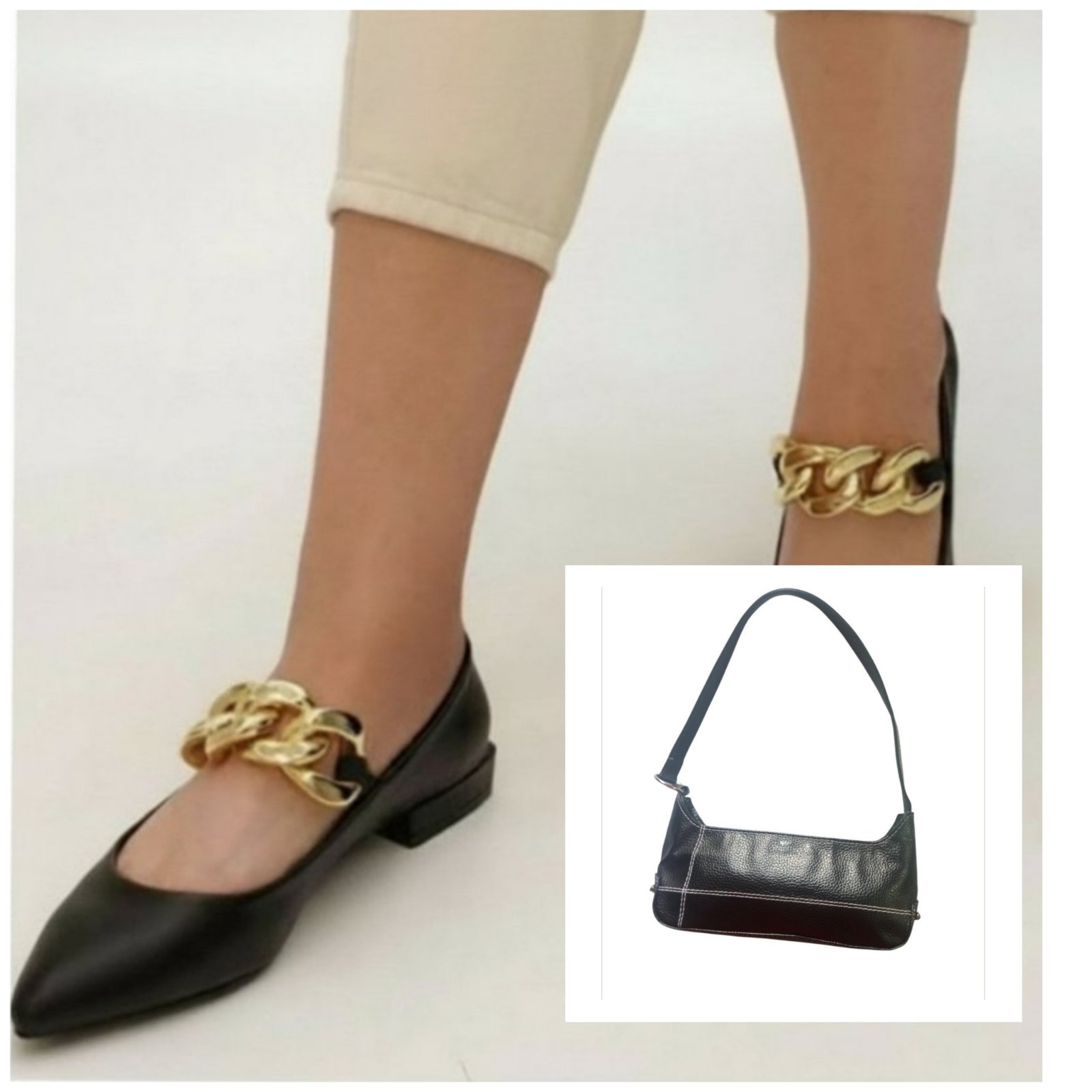 Ballerines plus un petit sac cadeau 