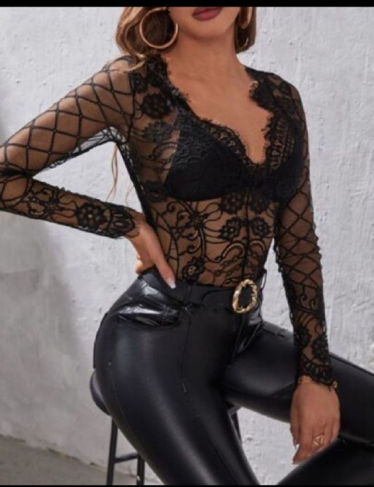 Bodysuit transparent taille 38/40
