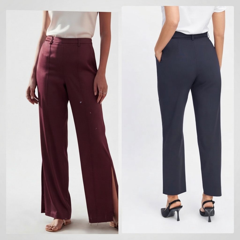 Lot de deux pantalons Zara et sixth Sens
