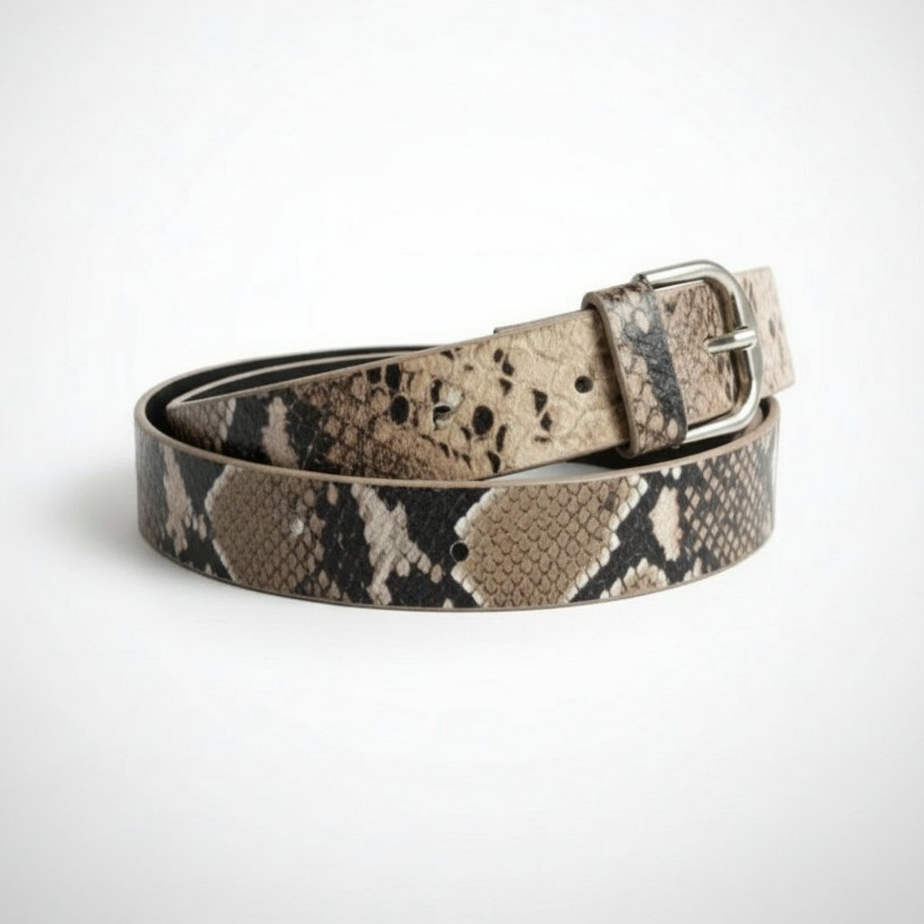 Jolie ceinture animal print 80cm taille 36/38 s'Olivier 