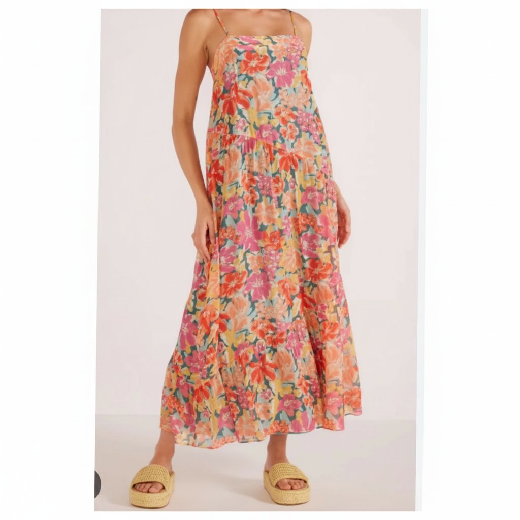 Très belle robe d'été longue et décontractée  100% coton Next
