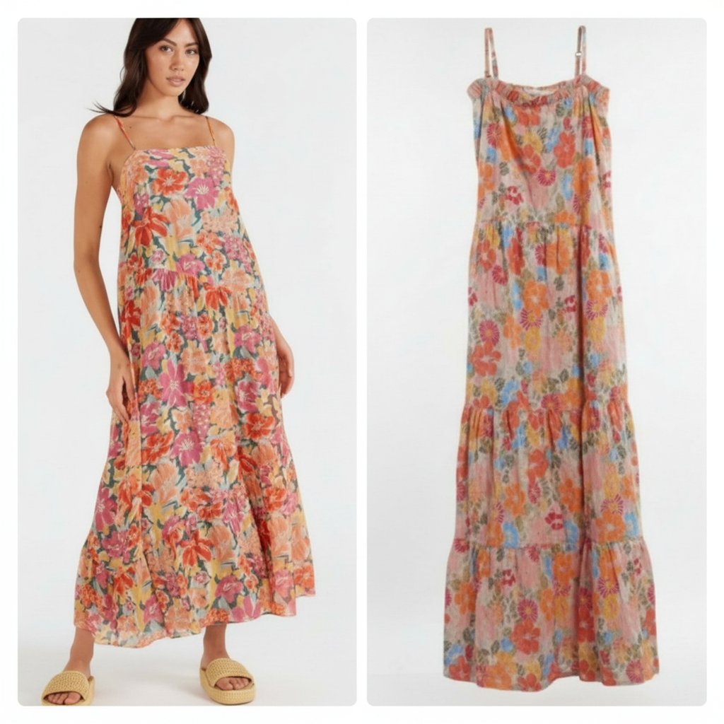 Jolie robe maxi 100% coton Next