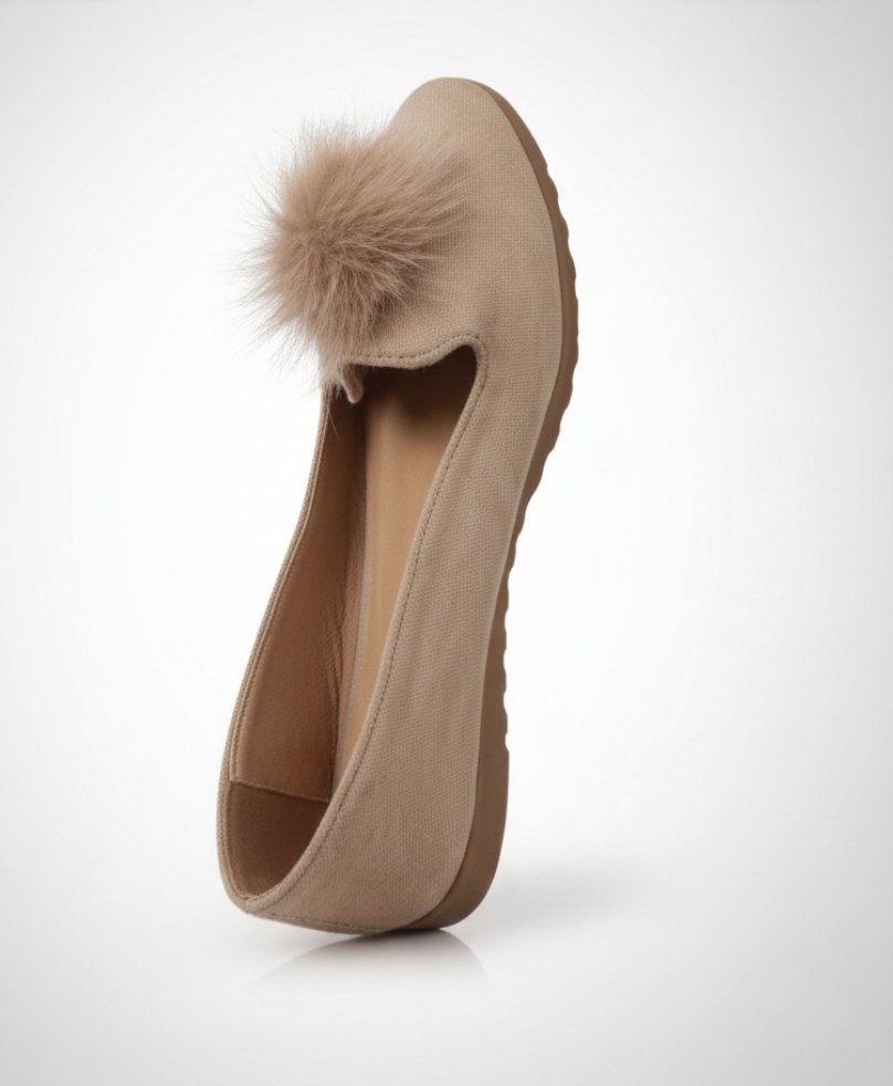 Jolies ballerines en cuir très confortables made in Italy