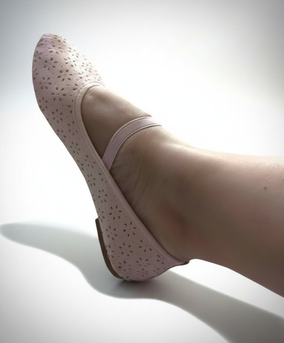Des jolies ballerines rose nude de la marque Ardene