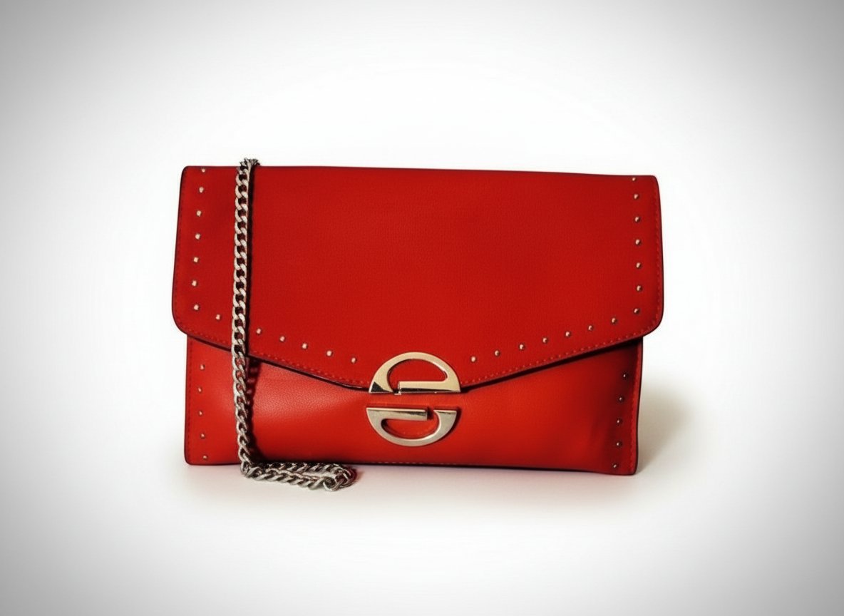 Sac et pochette rouge joli et style de la marque Shoptop