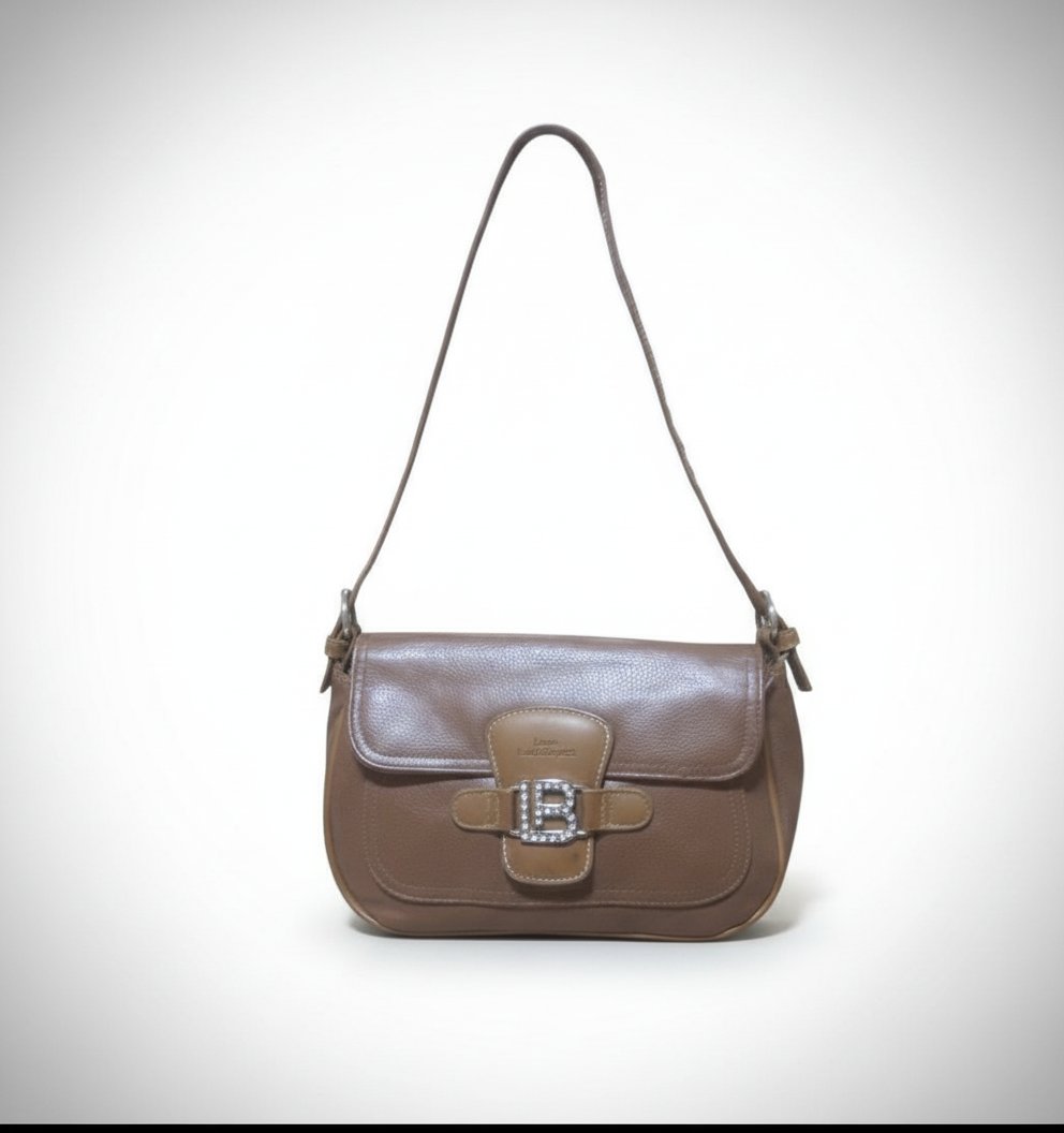 Laura Biagiotti en cuir marron  profitez 
