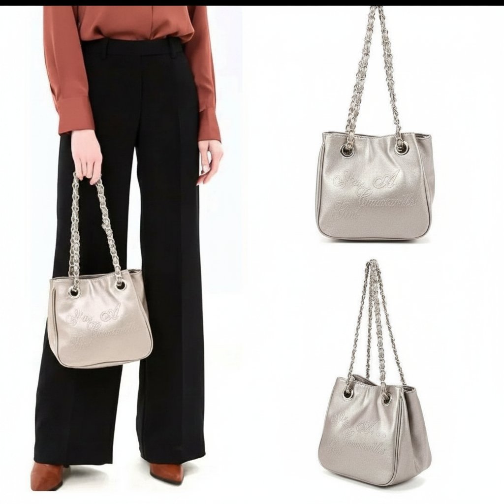 Sac beige nude Camomilla 
