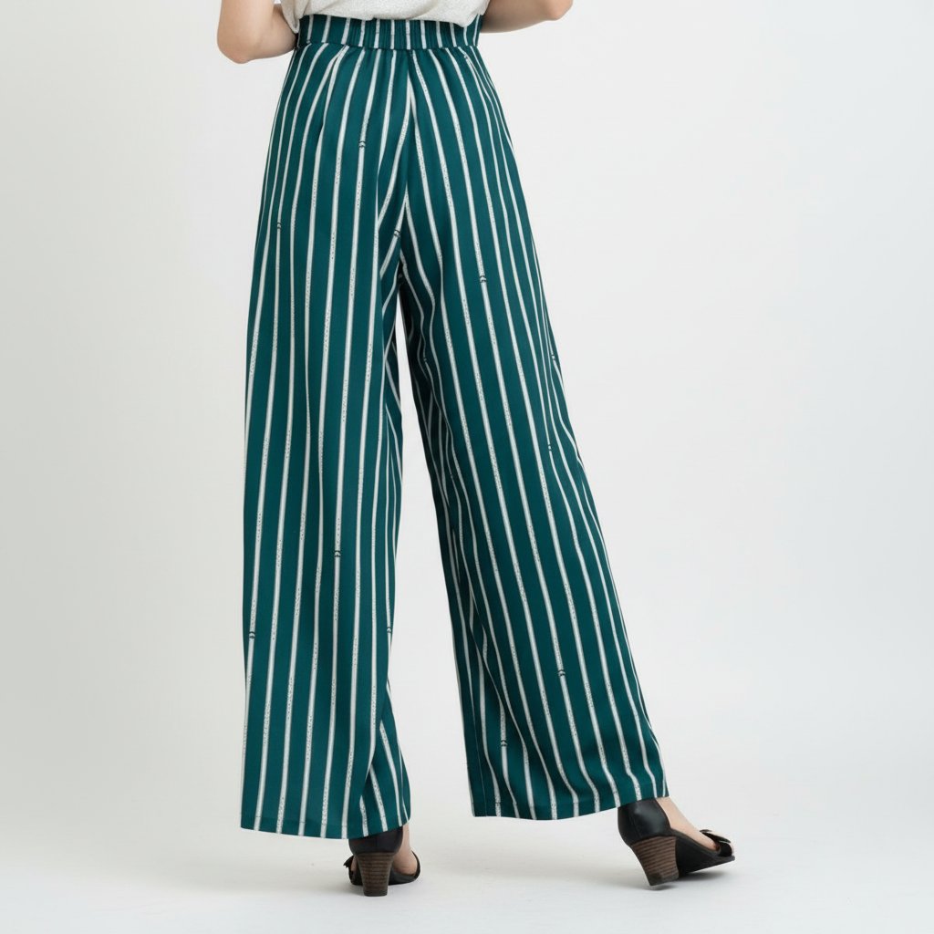 Pantalon large taille haute avec ceinture de la marque Bexleys