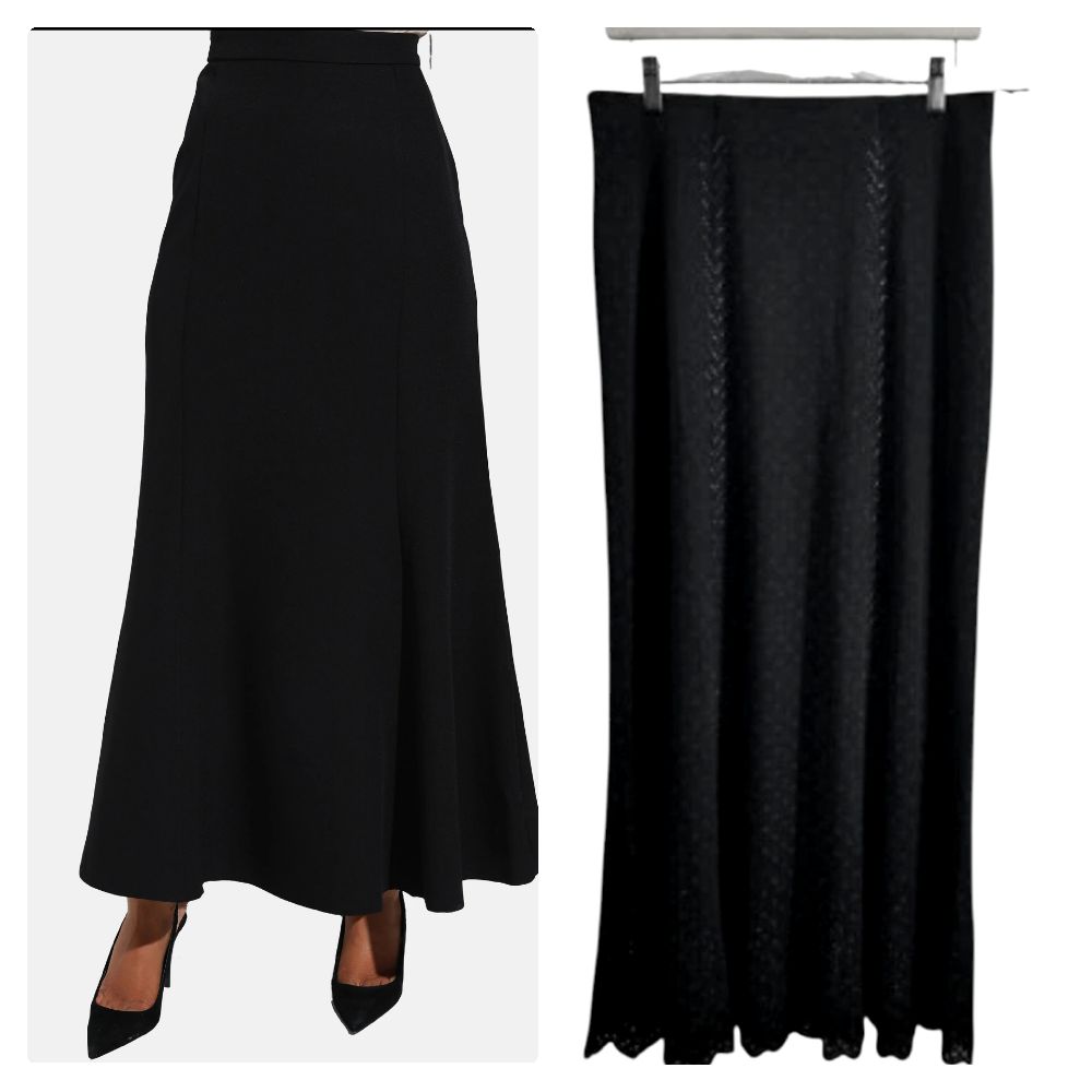 Jupe maxi  soirée un peu pailleté du bas ylabbes femme voilée aussi taille 38/40