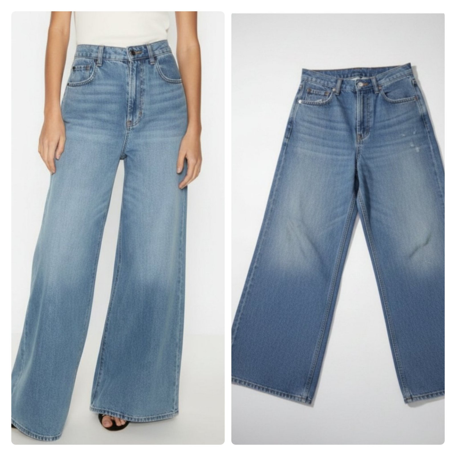 Pantalon denim super large taille 36 GAP profitez