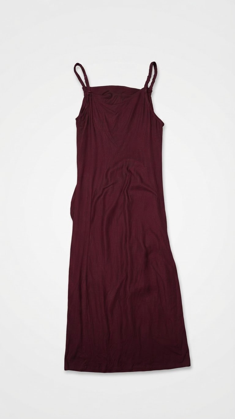 Robe longue burgundy 