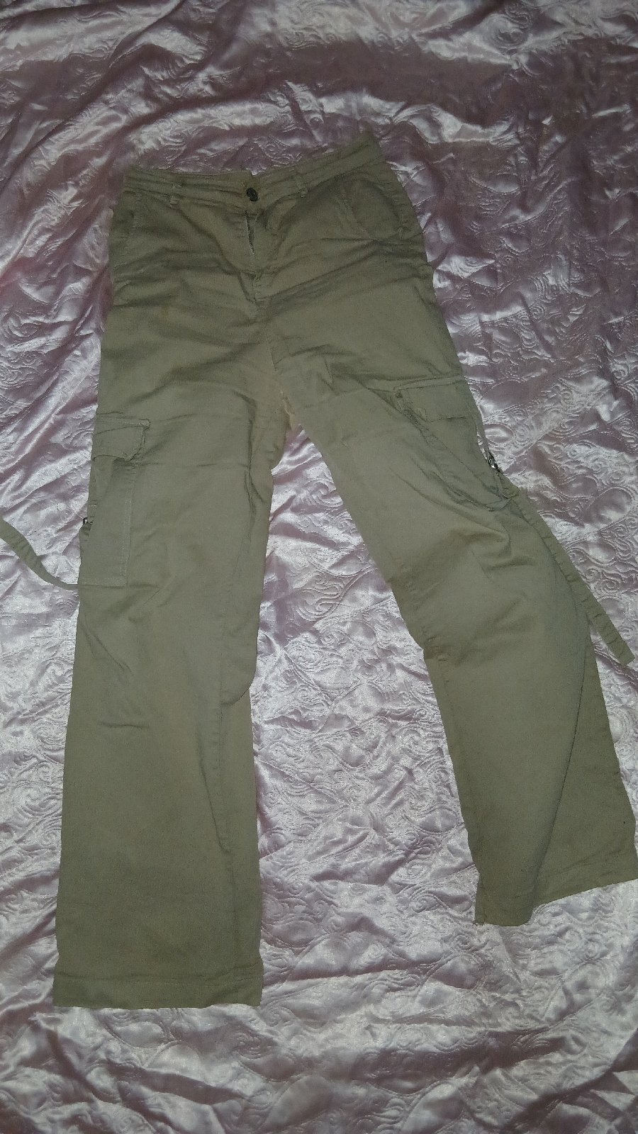 Jean cargo beige