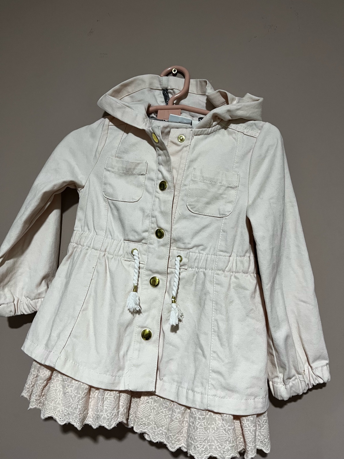 Tranche robe bebe fille 