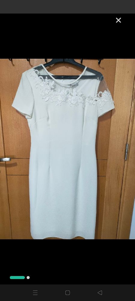 Robe blanche neuve taille M 