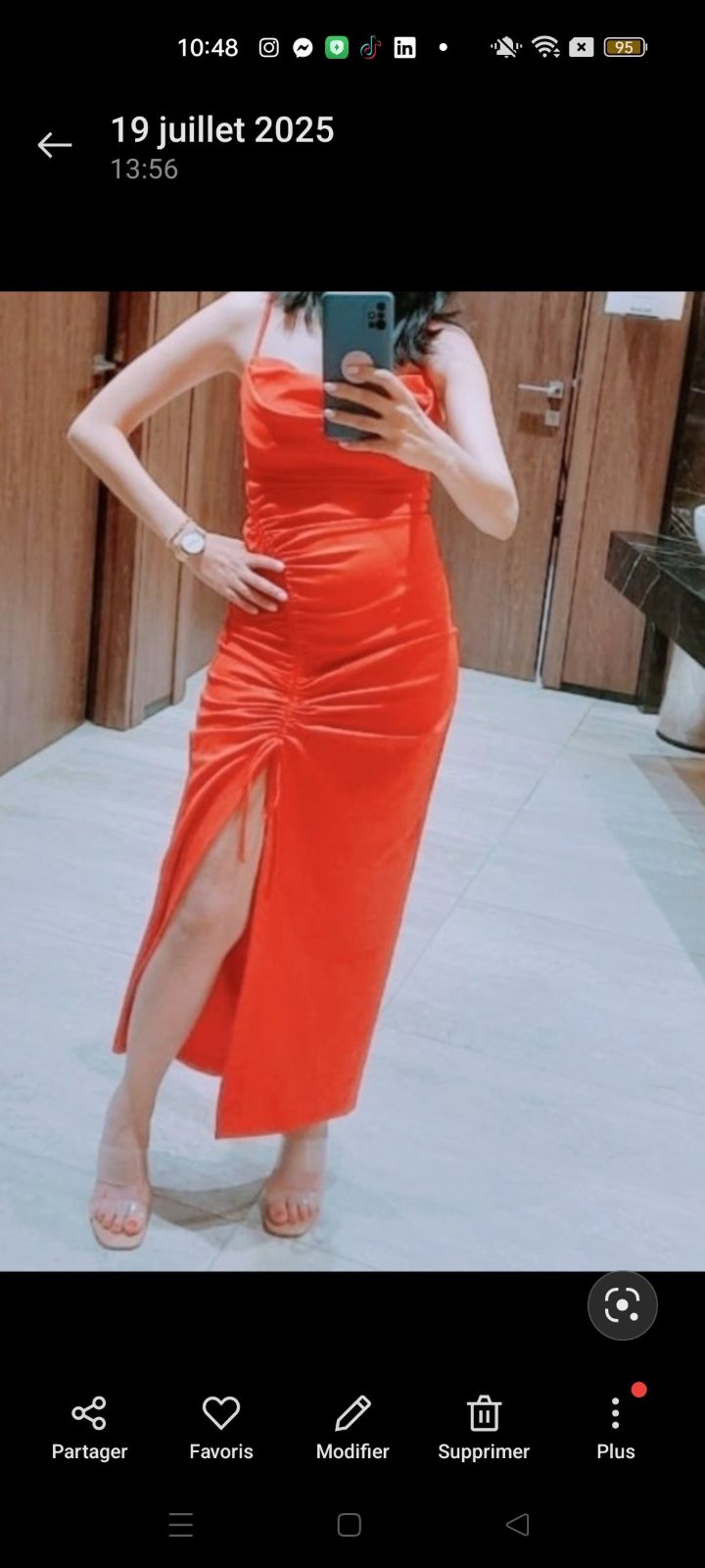 Robe zara en exellent etat comme neuve