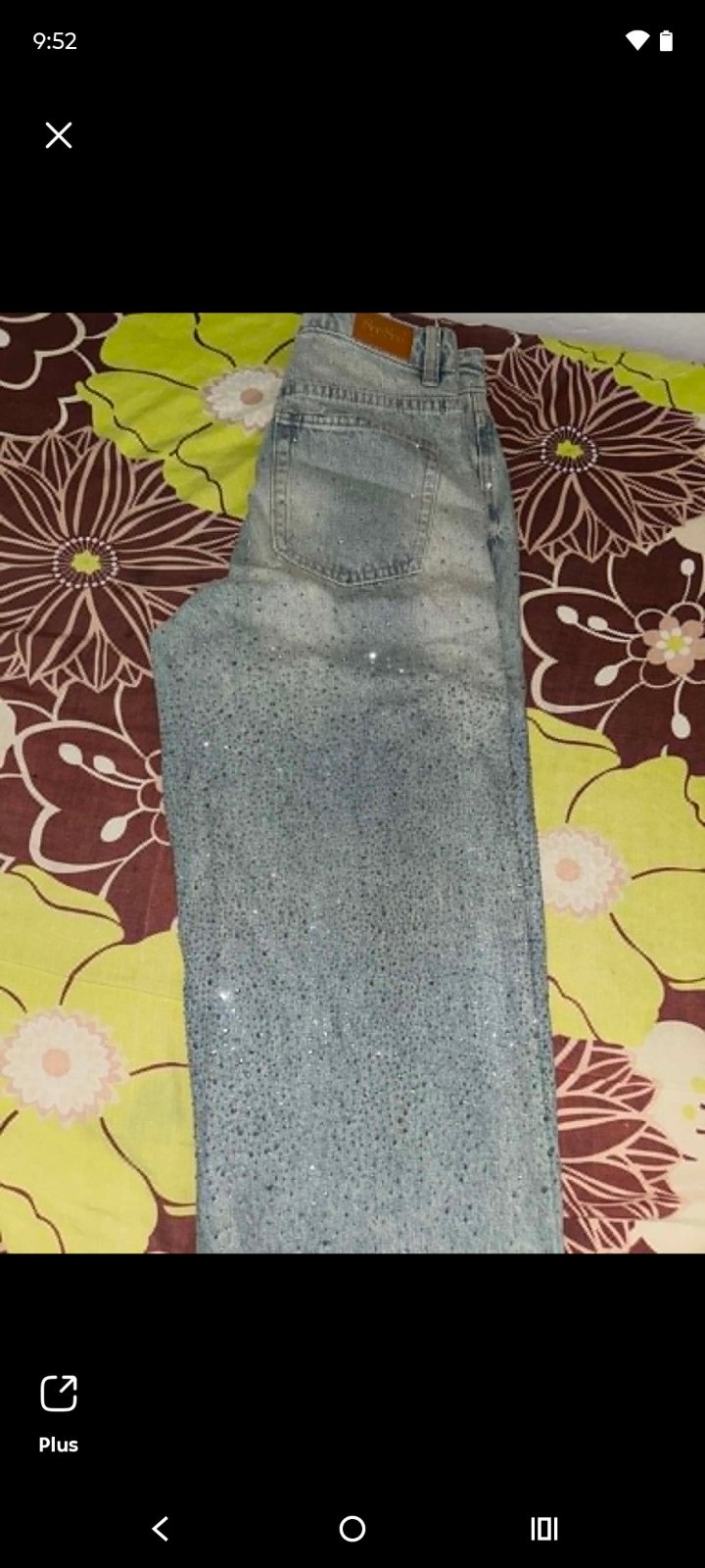 Pantalon paitée 