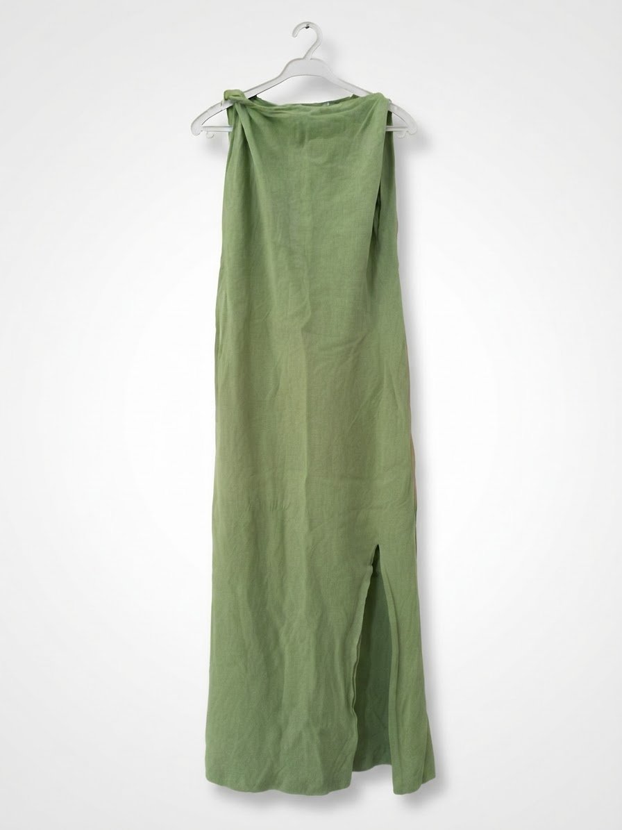 Robe vert zara 