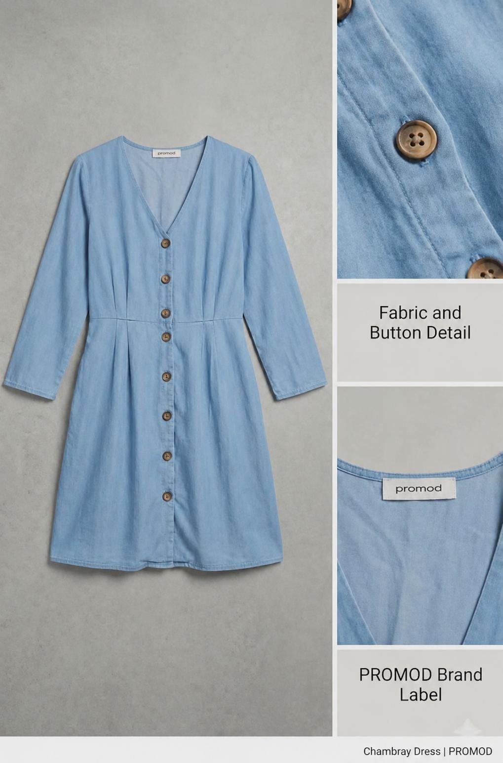 Robe en jean Promod 