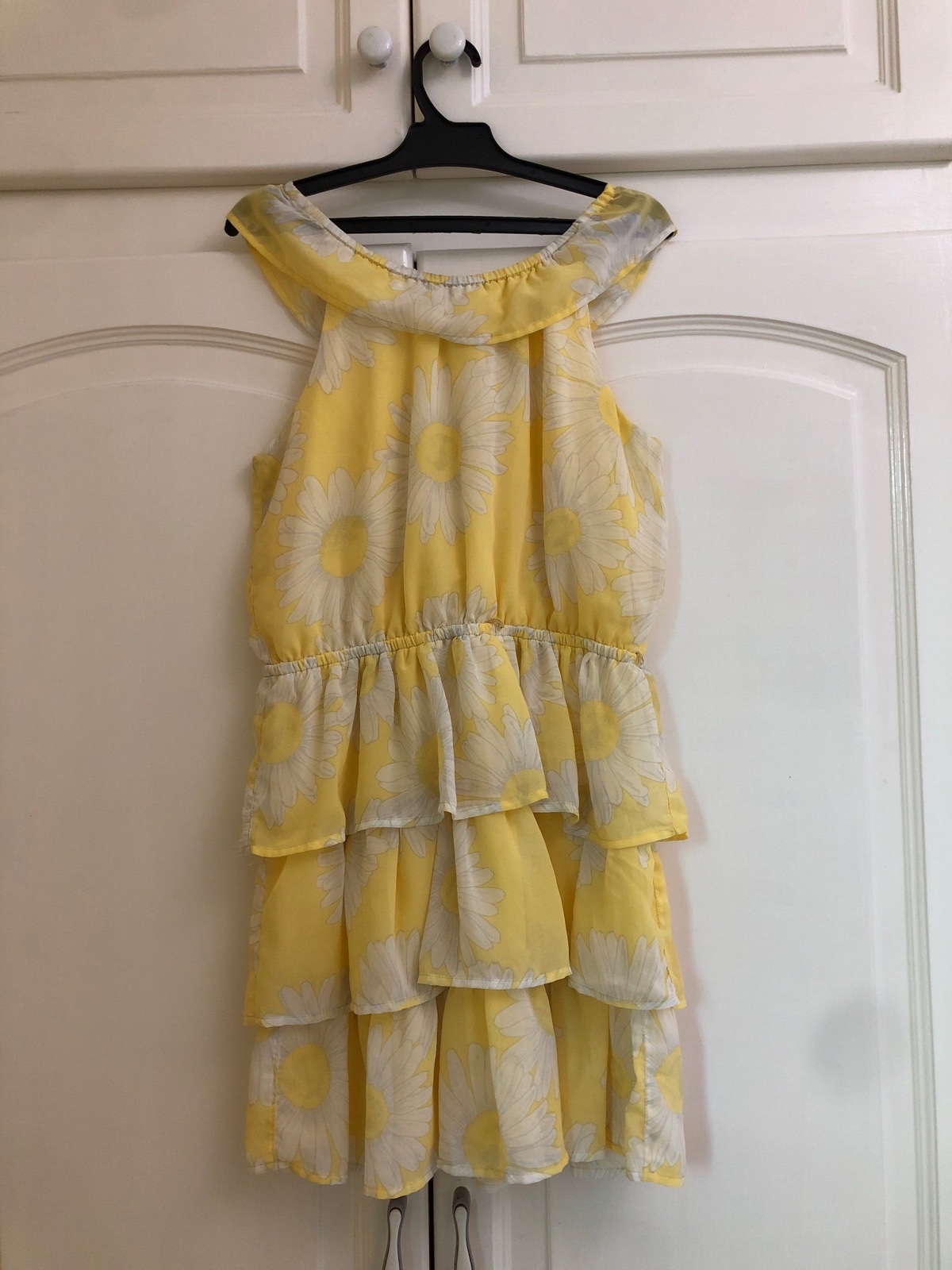 Robe jaune courte 